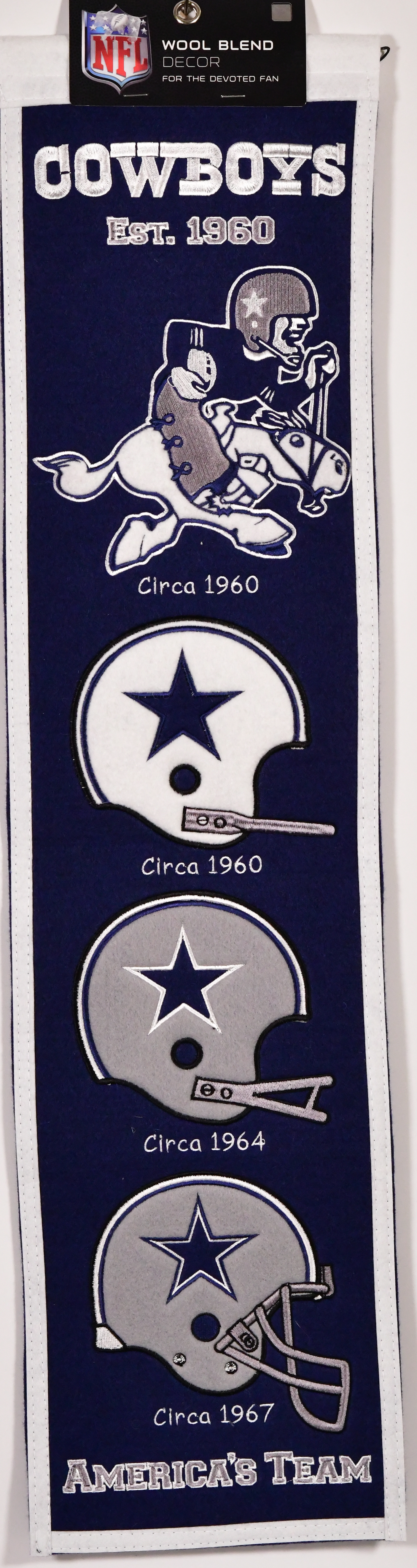 Dallas Cowboys Heritage Banner – Sports Images & More LLC