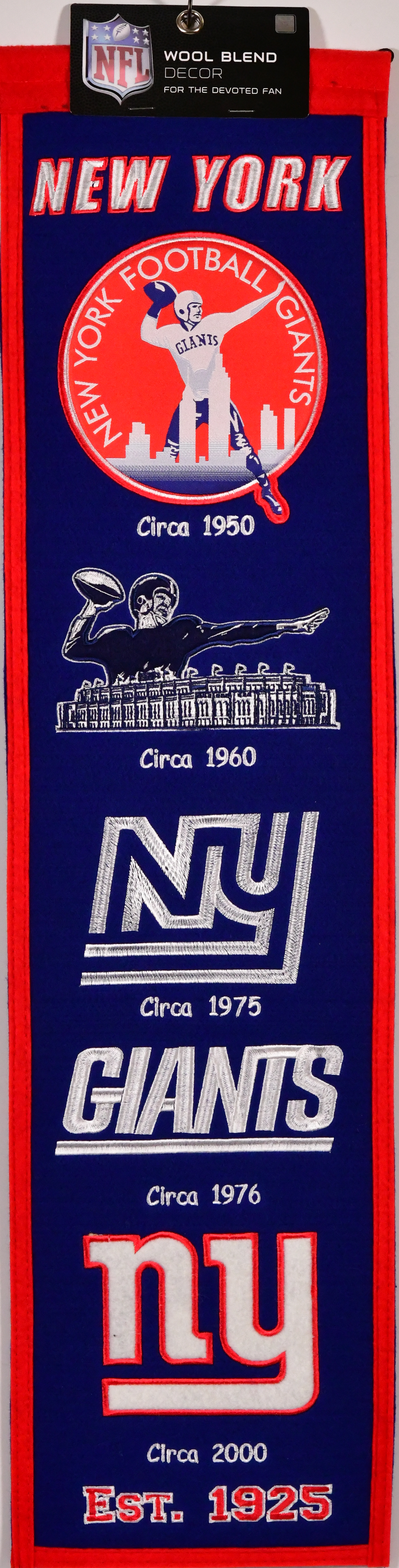 New York Giants Heritage Banner