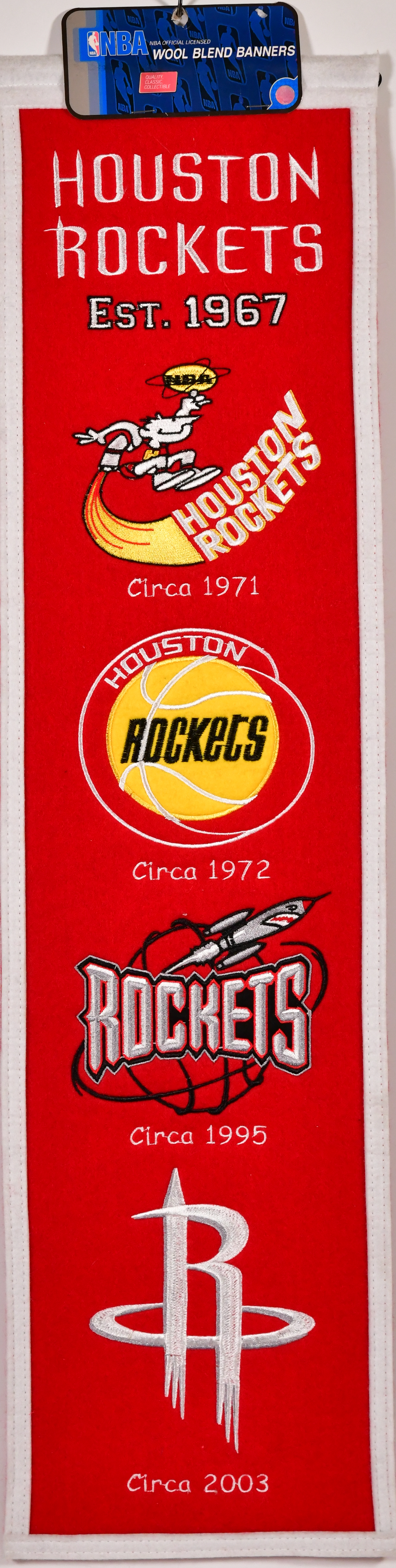 Houston Rockets Flag, Rockets Banners, Pennants