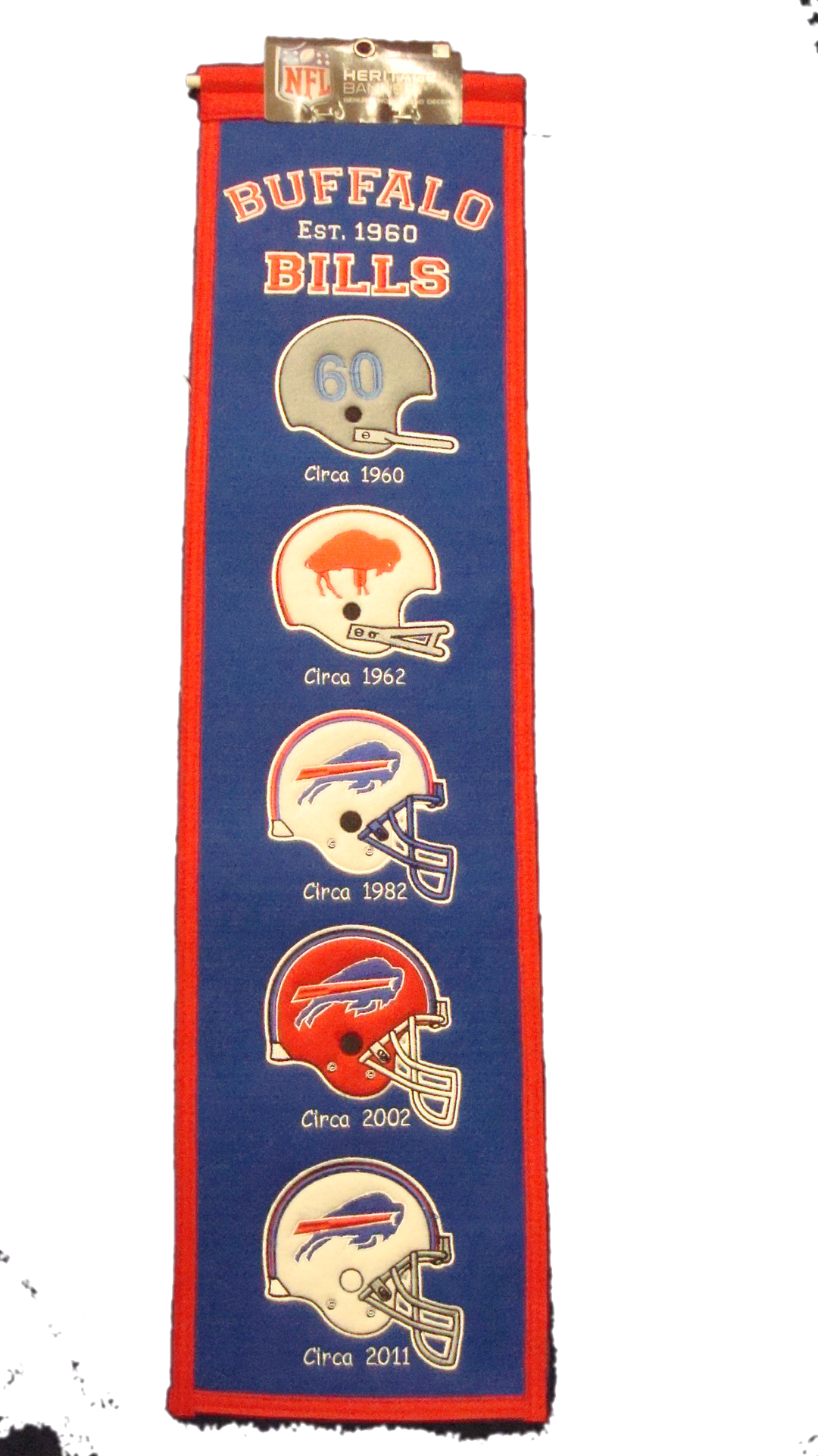 Buffalo Bills Heritage Banner – Sports Images & More LLC