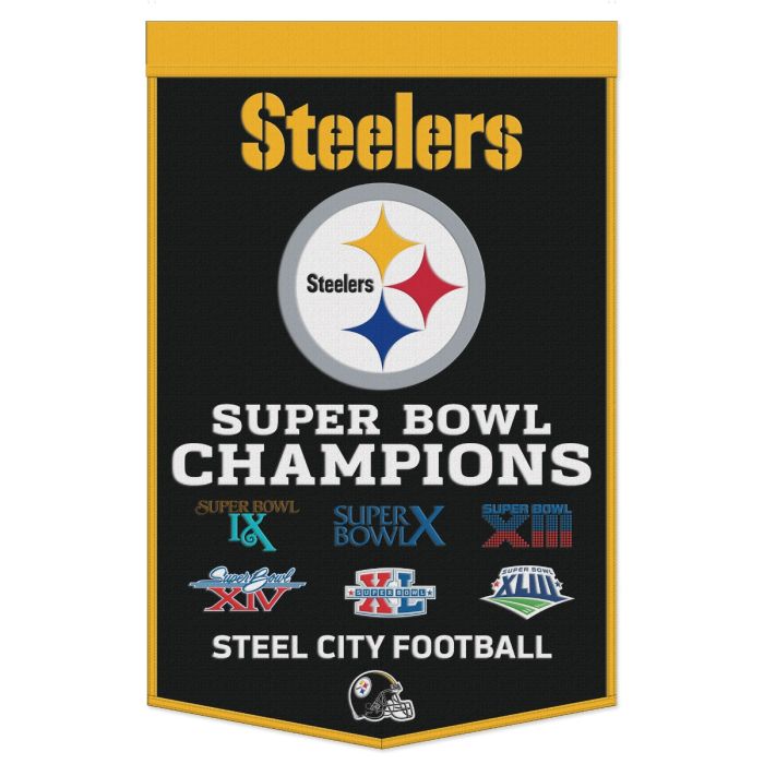Pittsburgh Steelers *NEW* Heritage Banner