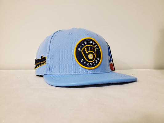 Milwaukee Brewers Light Blue Hat