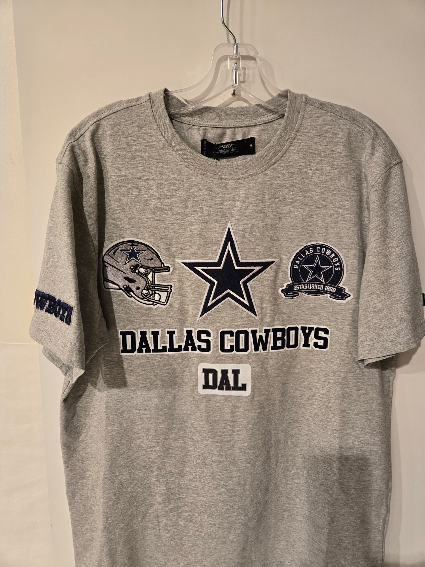 Dallas Cowboys Gray Star And Helmet