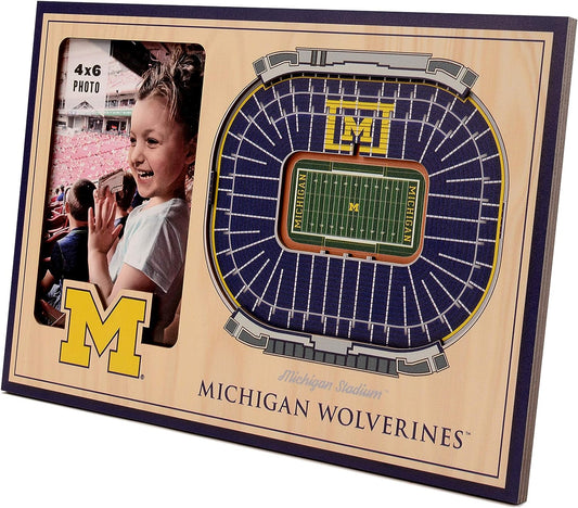 Michigan Wolverines 3D Picture Frame