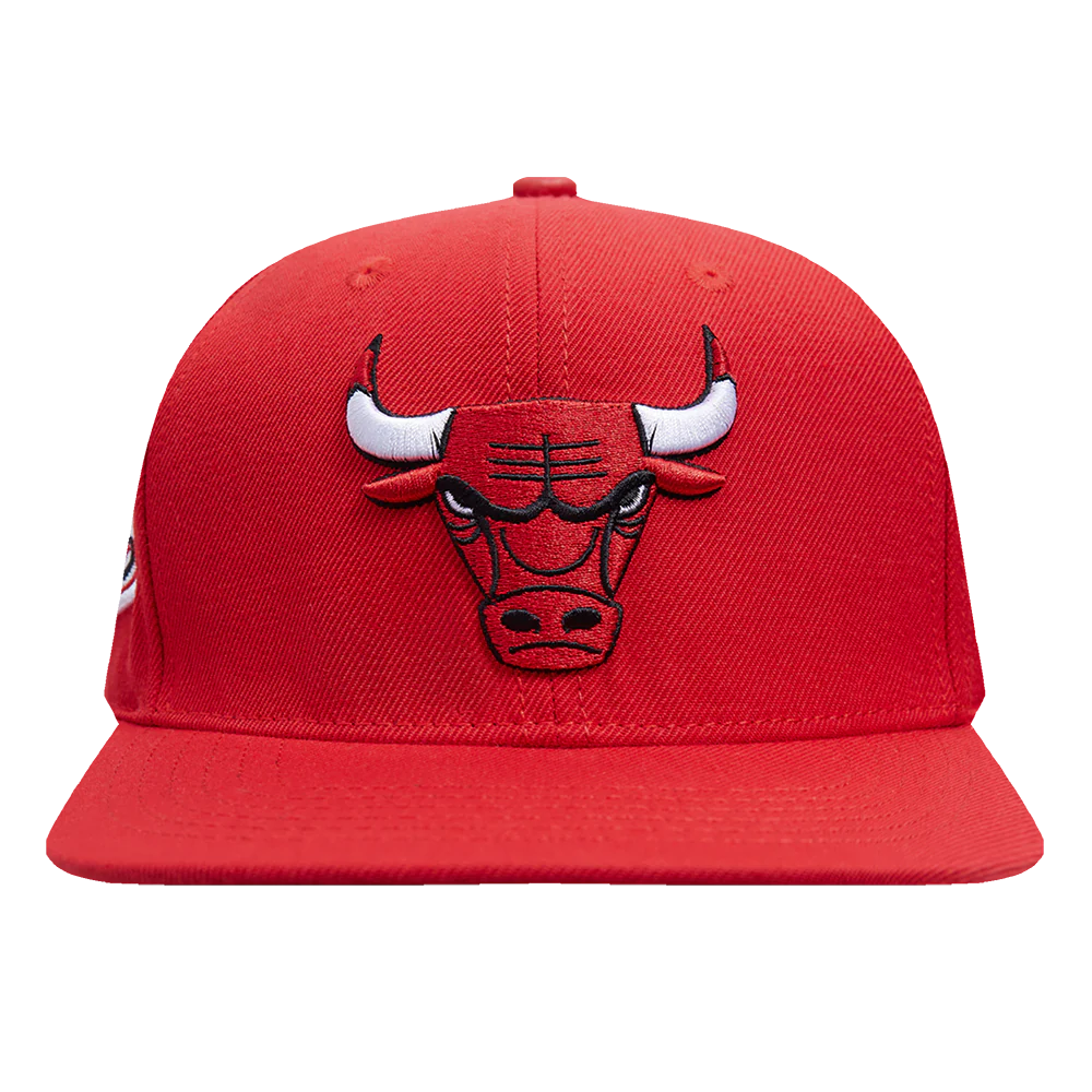 NBA CHICAGO BULLS SCRIPT TAIL WOOL SNAPBACK