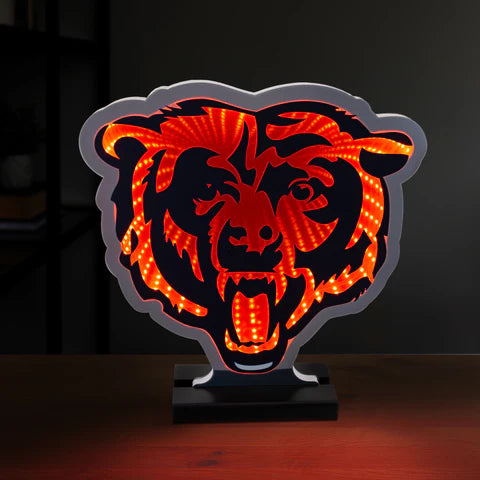 Chicago Bears LED Infinity Logo Light