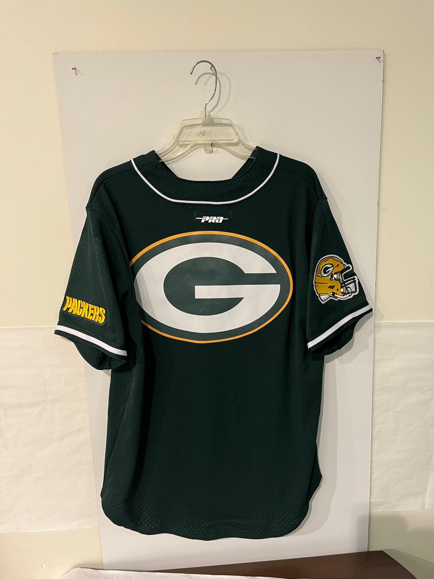 Green Bay Packers Button-Up Jersey