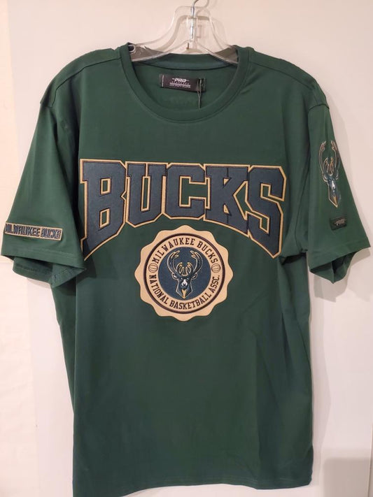 Milwaukee Bucks With Big Letters (Green)