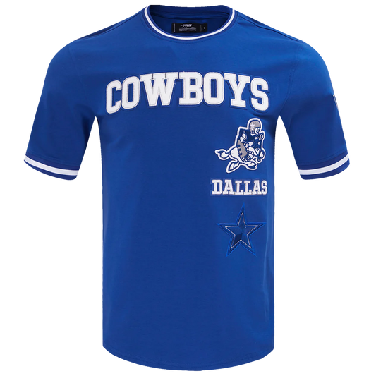 Dallas Cowboys-DALLAS COWBOYS RETRO CLASSIC DK TEE Blue