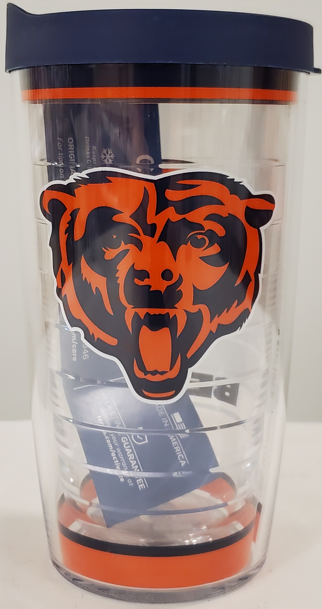 Chicago Bears 17oz Stemless Wine and 16oz Tankard Drink Set - Boxed